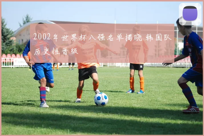 2002年世界杯八强名单揭晓 韩国队历史性晋级