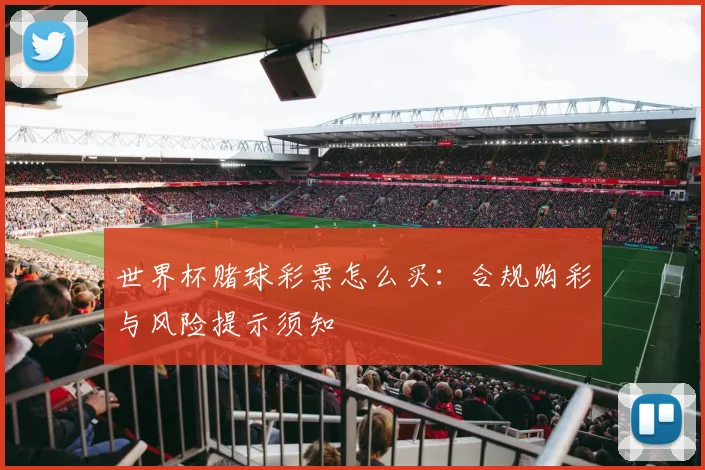 世界杯赌球彩票怎么买:合规购彩与风险提示须知